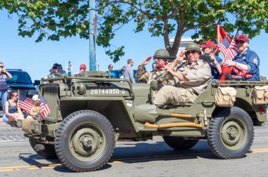San Francisco, California - 7 Ekim 2018: 150 İtalyan Parade