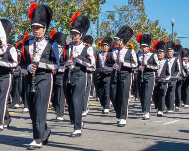San Francisco, California - 7 Ekim 2018: 150 İtalyan Parade San Francisco, ABD