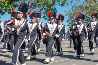 San Francisco, California - 7 Ekim 2018: 150 İtalyan Parade San Francisco, ABD