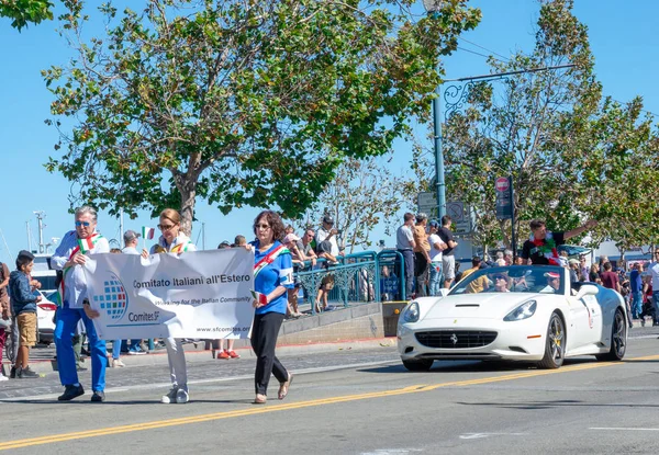 San Francisco California Octubre 2018 150º Desfile Del Patrimonio Italiano — Foto de Stock