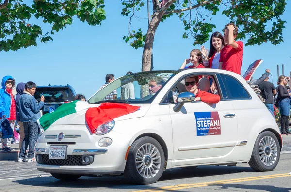 San Francisco California Octubre 2018 150º Desfile Del Patrimonio Italiano — Foto de Stock