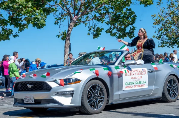 San Francisco California Octubre 2018 150º Desfile Del Patrimonio Italiano — Foto de Stock