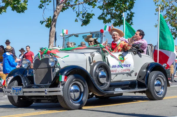 San Francisco California Octubre 2018 Coche Retro 150º Desfile Herencia — Foto de Stock
