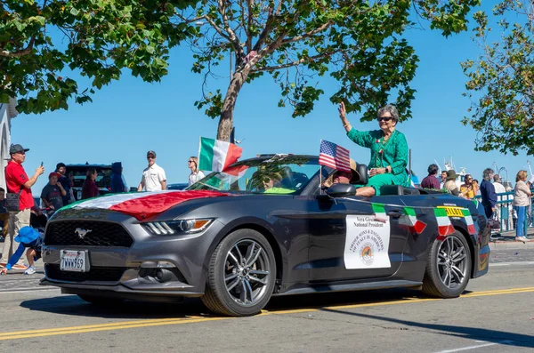 San Francisco California Octubre 2018 150º Desfile Del Patrimonio Italiano — Foto de Stock