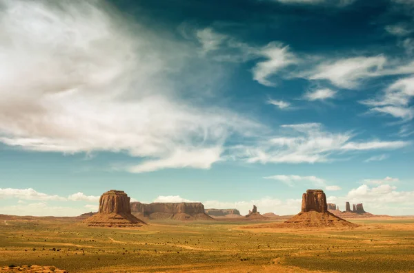 Denkmal Tal Navajo Stammespark Vereinigte Staaten — Stockfoto