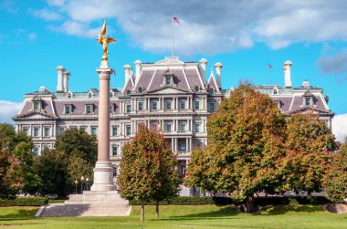 Washington Dc, Amerika Birleşik Devletleri - 20 Ekim 2018: Eisenhower Exectutive Ofis Binası