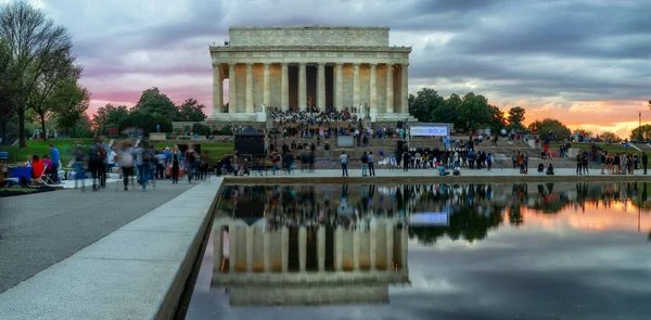 Столиці Сша Вашингтону Жовтня 2018 Роки Меморіал Лінкольна — стокове фото