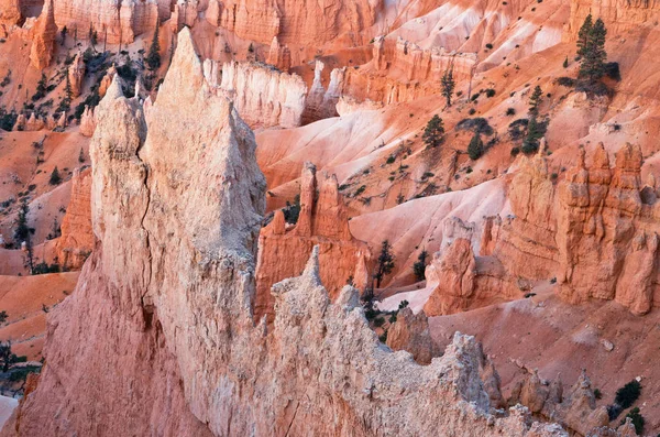 Vista Panorâmica Nascer Sol Parque Nacional Bryce Canyon Utah Eua — Fotografia de Stock