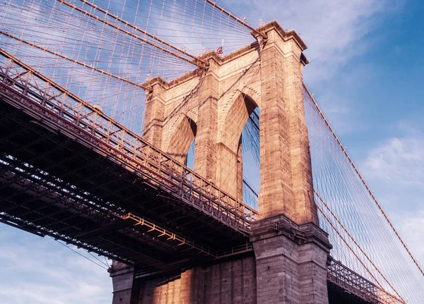 Brooklyn Bridge New York Usa — Stock Photo, Image
