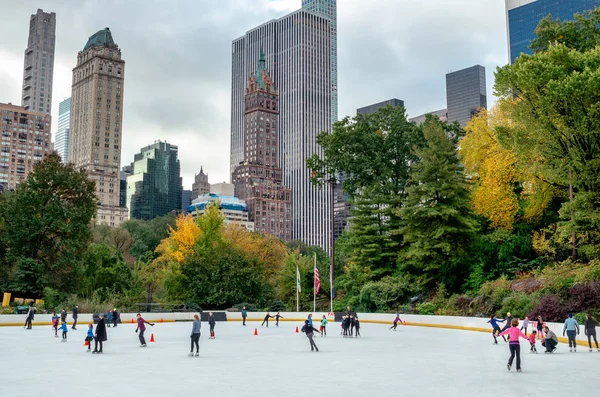 New York City Usa October 2018 Wollman Ice Rink Central — стоковое фото