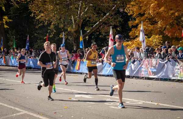 New York Abd Kasım 2018 Yıllık New York Maratonunu — Stok fotoğraf