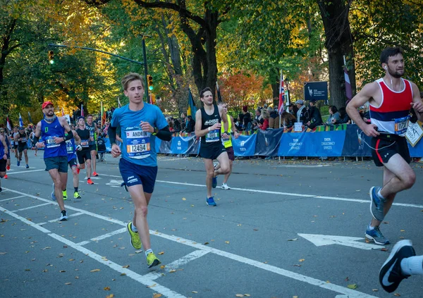 New York Usa November 2018 Annual New York City Marathon — Stock Photo, Image