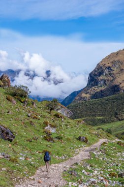dağlar, Salkantay Trekking, Peru, Güney Amerika yolcusu
