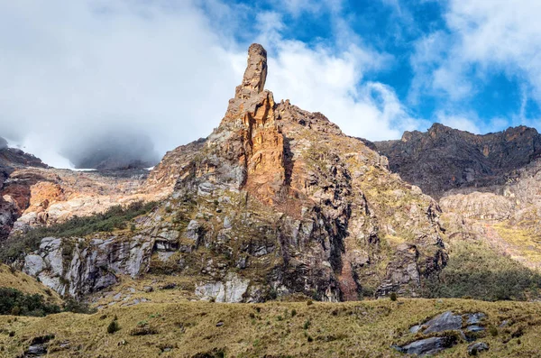 Huascaran Milli Parkı Peru Güney Amerika Manzara — Stok fotoğraf