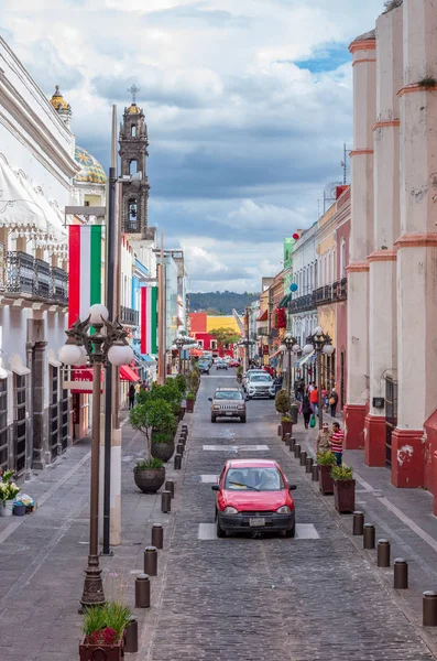 Puebla Mexiko November 2016 Street Puebla Mexiko — Stockfoto