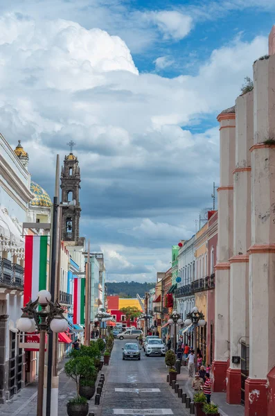 Puebla México Noviembre 2016 Calle Puebla México — Foto de Stock