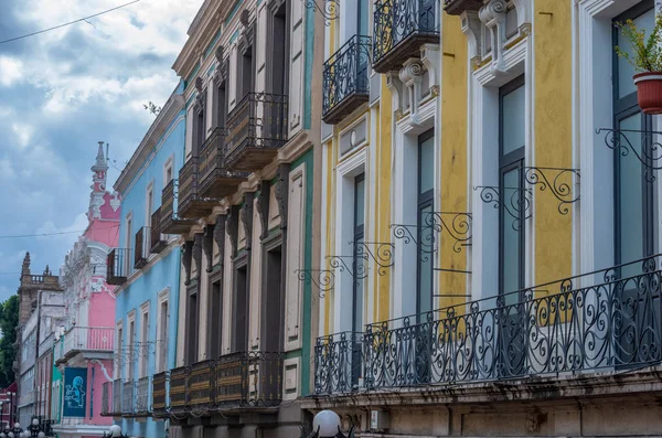 Puebla México Noviembre 2016 Calle Puebla México — Foto de Stock