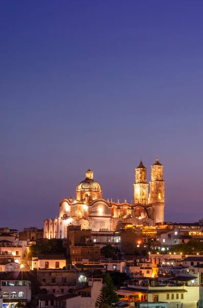 Night View Taxco City Mexico — Stock Photo, Image