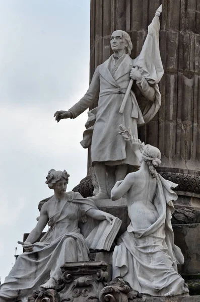 Città Del Messico Messico Novembre 2016 Gruppo Statue Marmoree Alcuni — Foto Stock