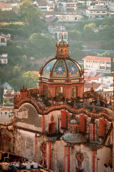 Iglesia Santa Prisca Taxco Guerrero México — Foto de Stock