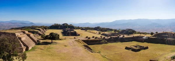 Ruinas Monte Alban Civilización Zapoteca Oaxaca México — Foto de Stock