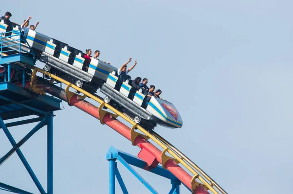 Città Del Messico Messico Dicembre 2016 Parco Divertimenti Six Flags — Foto Stock