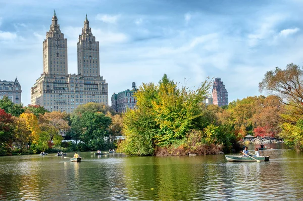 New York Verenigde Staten November 2018 Uitzicht Herfst Landschap Met — Stockfoto