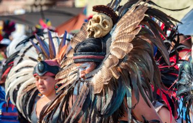 Mexico City, Meksika - 12 Aralık 2016: Virgin Guadalupe günü kutlamaları 