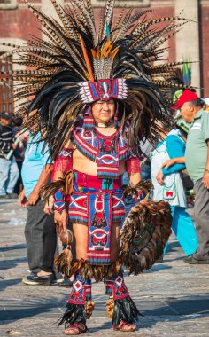 Mexico City, Meksika - 12 Aralık 2016: Virgin Guadalupe günü kutlamaları 