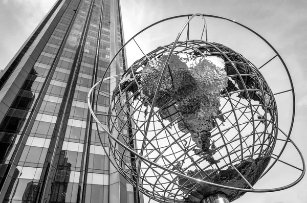 New York Verenigde Staten Oktober 2018 Globe Bij Columbus Circle — Stockfoto