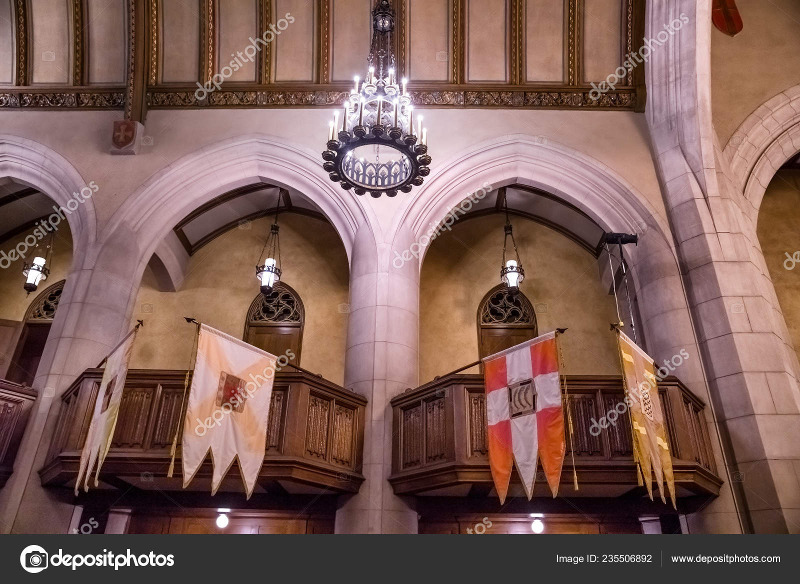 Detroit Michigan Usa November 2018 Interior Detroit Masonic