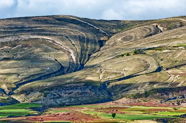 Horská Krajina Kráteru Sopky Maragua Bolívii — Stock fotografie