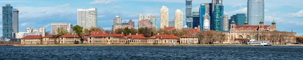 Nueva York Estados Unidos Noviembre 2018 Vista Panorámica Ellis Island — Foto de Stock