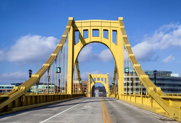 Pittsburgh Pensilvania Noviembre 2018 Andy Warhol Bridge También Conocido Como —  Fotos de Stock