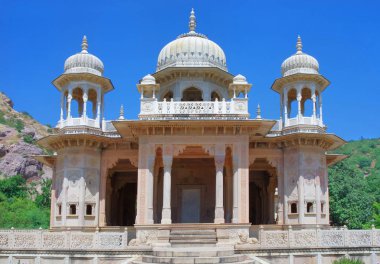 Mihrace sawai mansingh II, müze güven city palace. gatore kı chhatriyan, jaipur, İstanbul, Türkiye. 