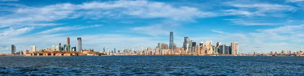 New York Usa Novembre 2018 Vista Panoramica Sullo Skyline Ellis — Foto Stock