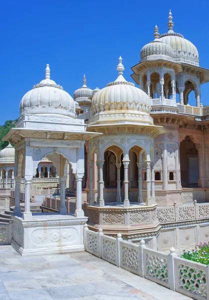 Maharaja Sawai Mansingh Museo Confianza Palacio Ciudad Gatore Chhatriyan Jaipur — Foto de Stock