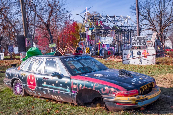 The Heidelberg Project in Detroit, Michigan, USA — Stock Photo, Image