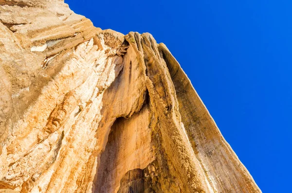 Cascate pietrificate, Hierve El Agua, Oaxaca, Messico — Foto Stock