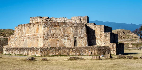Astronomiska observatorium, ruinerna av Monte Alban - Oaxaca, Mexiko — Stockfoto