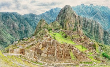 Peru 'da Machu Picchu.