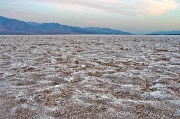 Badwater im Death Valley Nationalpark. Kalifornien, Vereinigte Staaten — Stockfoto