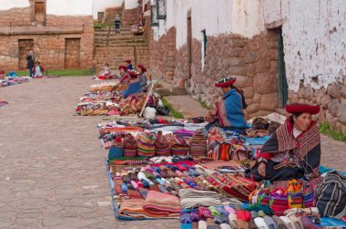 Chinchero Yerel pazar, Peru