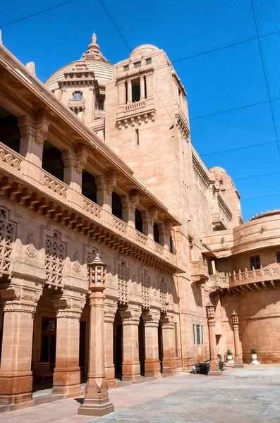 Umaid Bhawan palácio hotel em Jodhpur — Fotografia de Stock