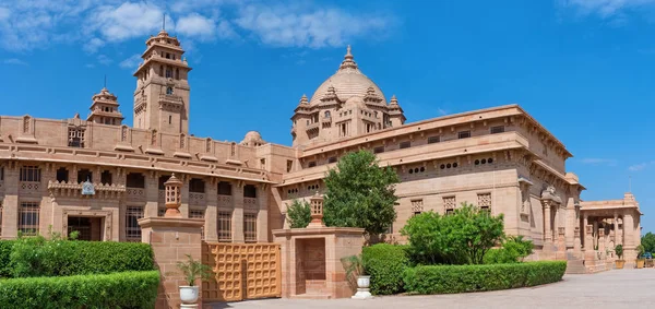 Umaid bhawan palace hotel w jodhpur — Zdjęcie stockowe