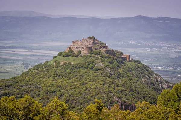 Nimrod Fortress to średniowieczny zamek Ayyubid, Izrael — Zdjęcie stockowe