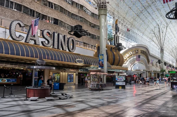 Fremont Street di Las Vegas, Nevada — Stok Foto