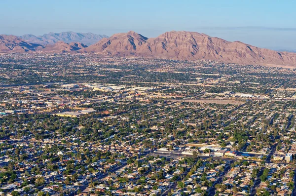 Vista aérea de Las Vegas en Nevada. Estados Unidos —  Fotos de Stock