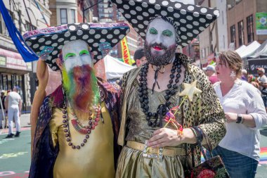 9 Yıllık Jersey City Lgbt Pride Festivali Jersey City, Nj, Abd