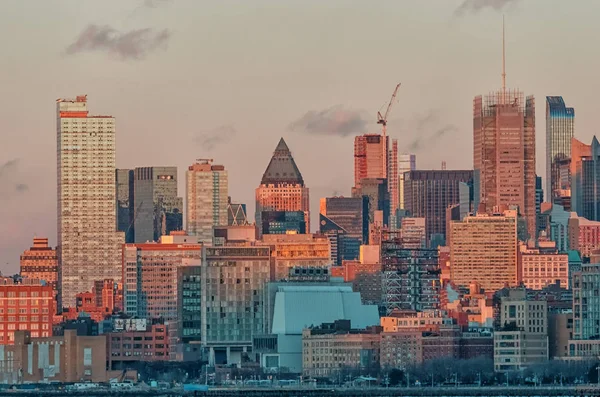 Manhattan Skyline. New York város — Stock Fotó